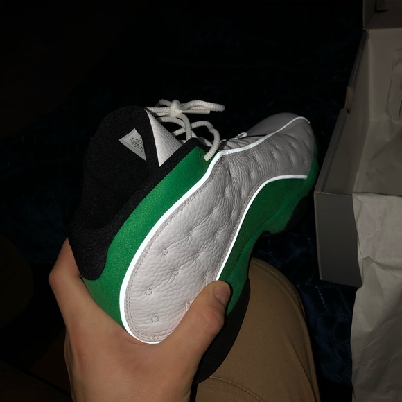 Brand new pair of Jordan 13's Lucky Green